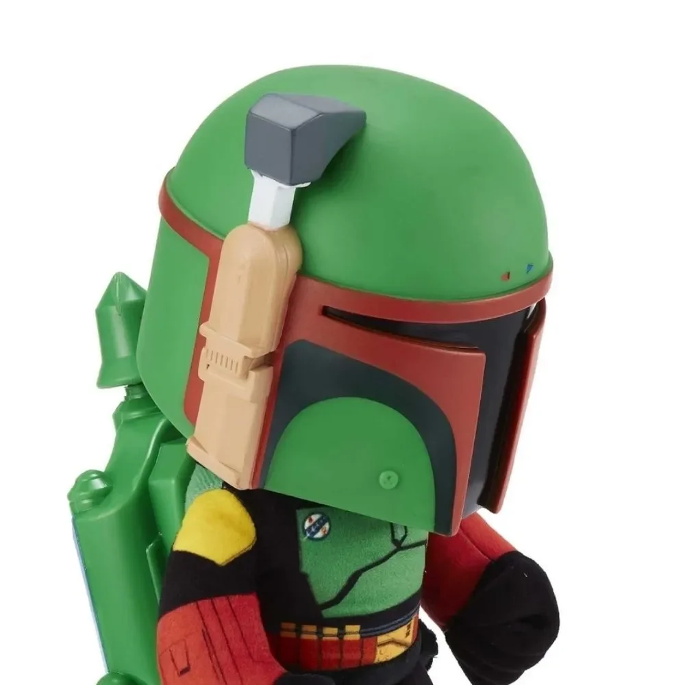 Star Wars NIP Boba Fett 12in Rocket Launching Soft Figure Plush Toy